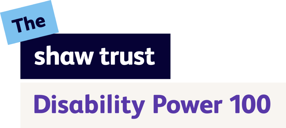 The Shaw Trust Disability Power 100 Logo